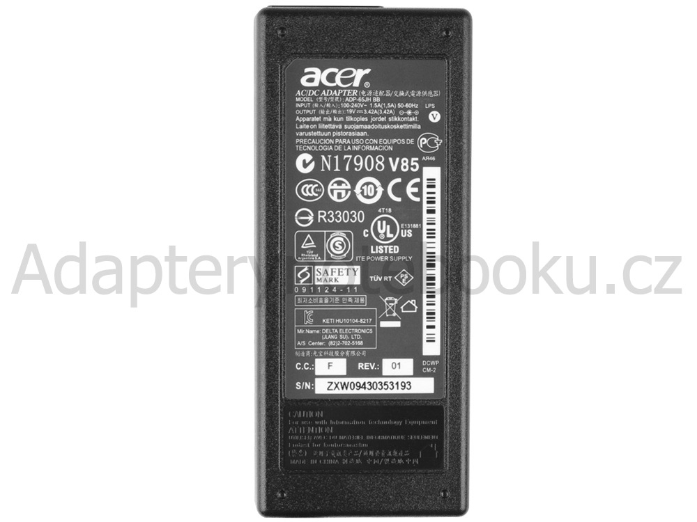 Originální 65W Acer Aspire 3 A315-41-R09W AC Adaptér Nabíječka