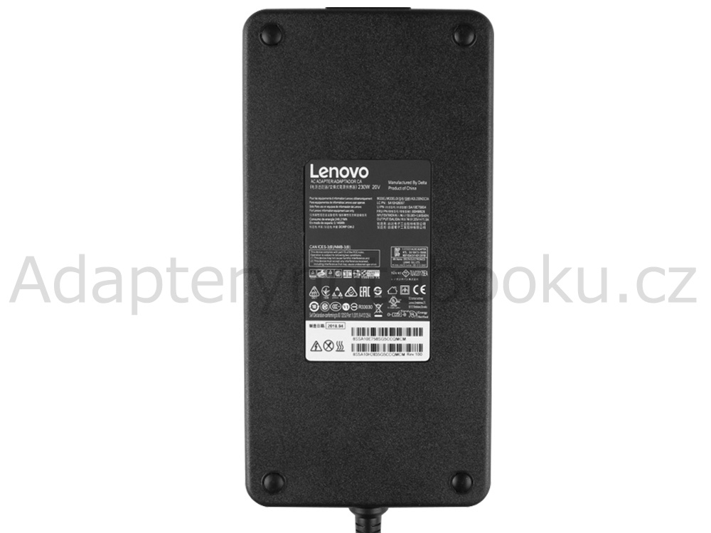 Originální 230W Lenovo ThinkStation P3 Ultra 30HAS01H00 AC Adaptér Nabíječka + Volny Kabel